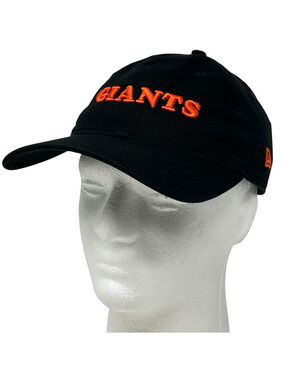San Francisco Giants Womens Dad Hat Baseball Cap New Era Strapback 6 Panel Black